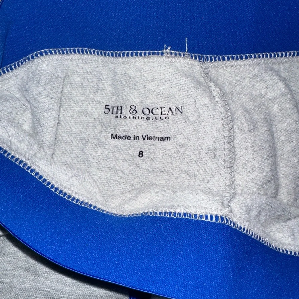 5th & Ocean • Kansas University Sweatpants • Girls Size 8 - Picture 5 of 8